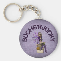 Bücherjunky Schlüsselband