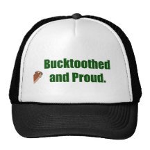 Bucktoothed y orgulloso gorra