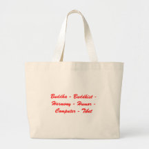 Buda - budista - armonía - humor - ordenador… bolsas de mano
