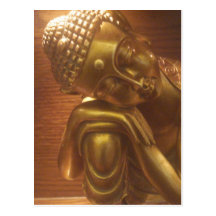 Buda durmiente postal