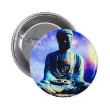 Buda surrealista pin