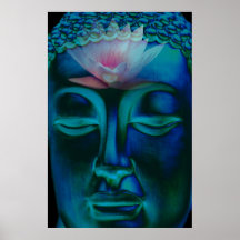 Buda y Waterlily rosado Impresiones