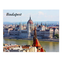 Budapest, el edificio del parlamento, Budapest Tarjetas Postales