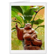BUDDAH Y MARIPOSAS TARJETON