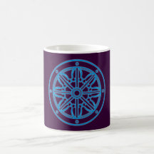 Buddha Karma Gesetzesrad Wheel of Justice Teetasse
