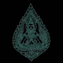 BUDISTA DE BUDA QUE SE SIENTA ASIA SUDORIENTAL camisetas