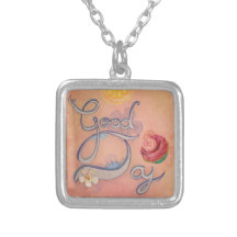 Buen día colgantes personalizados