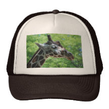 Buen día del pelo de la jirafa gorros  