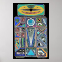 Buen escudo negatorio de la moneda del robot del c poster