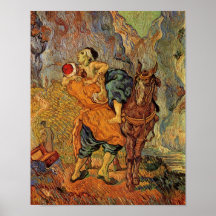 Buen samaritano (después de Delacroix), Vincent va Posters
