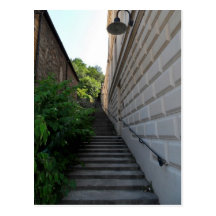 buen viaje, escaleras tarjetas postales