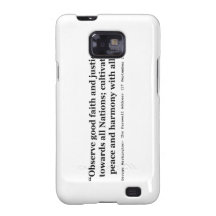 Buena fe y paz y armonía de la justicia samsung galaxy s2 fundas