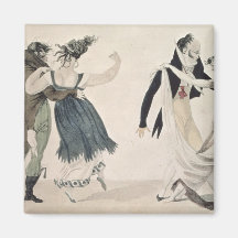 Buena forma, no. 1: El vals, dibujo animado satíri Iman