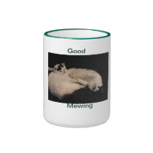 Buena taza que maúlla