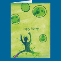 Buenas fiestas "danza tarjeta de felicitación de l tarjetas