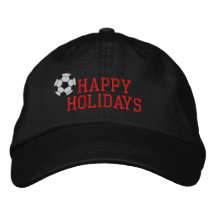 Buenas fiestas gorra bordado fútbol gorra de béisbol