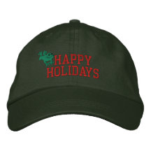 Buenas fiestas gorra bordado rana gorra bordada