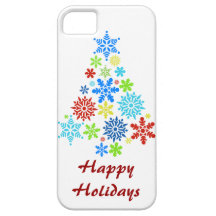 Buenas fiestas iPhone 5 del árbol de navidad del c iPhone 5 Case-Mate Carcasas