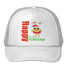 Buenas fiestas polluelo v2 de Santa Gorro