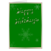 Buenas fiestas tarjeta de felicitación