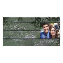 Buenas fiestas tarjeta de la foto de familia - ace plantilla para tarjeta de foto