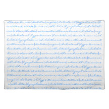 Buenas razones para adietar el placemat manteles