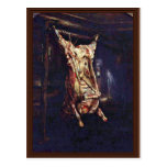 Buey matado de Rembrandt Harmensz. Van Rijn (sea Postal