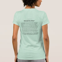 Búfalo blanco camiseta