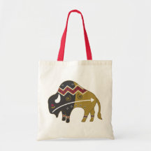 Búfalo indio tribal bolsas