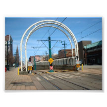 Búfalo NY de la entrada del subterráneo de la call Arte Fotografico