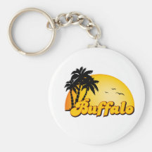 Búfalo Sun Llaveros Personalizados