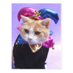 Bufón del gatito postales