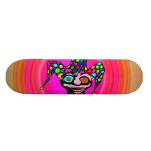 Bufón psicodélico #2 patines personalizados