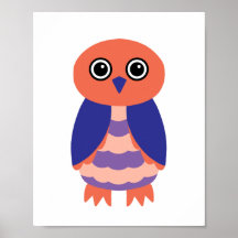 Búho coralino posters
