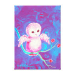 Búho de Kawaii Impresiones En Lona