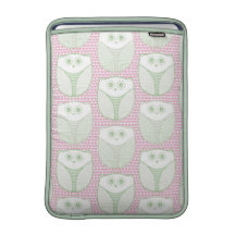 "Búho del corazón de Lil " Fundas Para Macbook Air