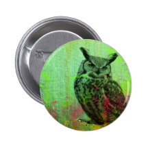Búho del musical del Grunge Pin