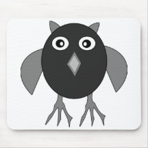 Búho espeluznante Mousepad de Halloween