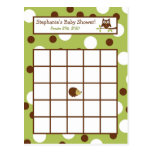 Búho programable de los amigos del arbolado de la  postal