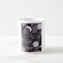 búho taza de café