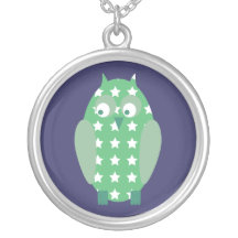 Búho verde joyerias personalizadas