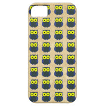 Búhos de la tela escocesa de tartán de Patterson iPhone 5 Case-Mate Funda