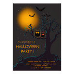 Búhos - invitaciones del fiesta de Halloween Invitacion Personal