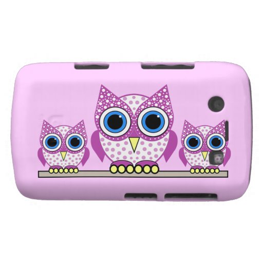 búhos lindos blackberry bold funda