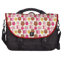 Búhos lindos bolsas de portatil