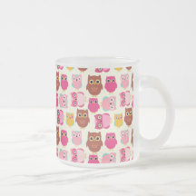 Búhos lindos taza de café