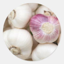 Bulbos del ajo pegatinas  