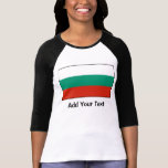 Bulgaria - bandera búlgara camisetas
