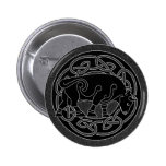 Bull de la prosperidad - botón de Knotwork del Cel Pins
