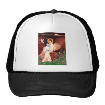 Bull terrier 1 - Ángel asentado Gorro